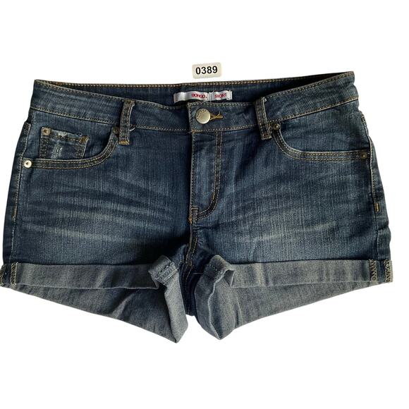 Bongo Short Women Summer Denim Shorts size M, Blue - Picture 1 of 9